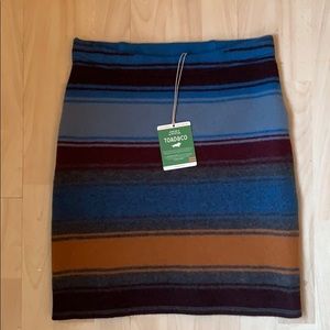 Toad&Co Heartfelt merino wool skirt